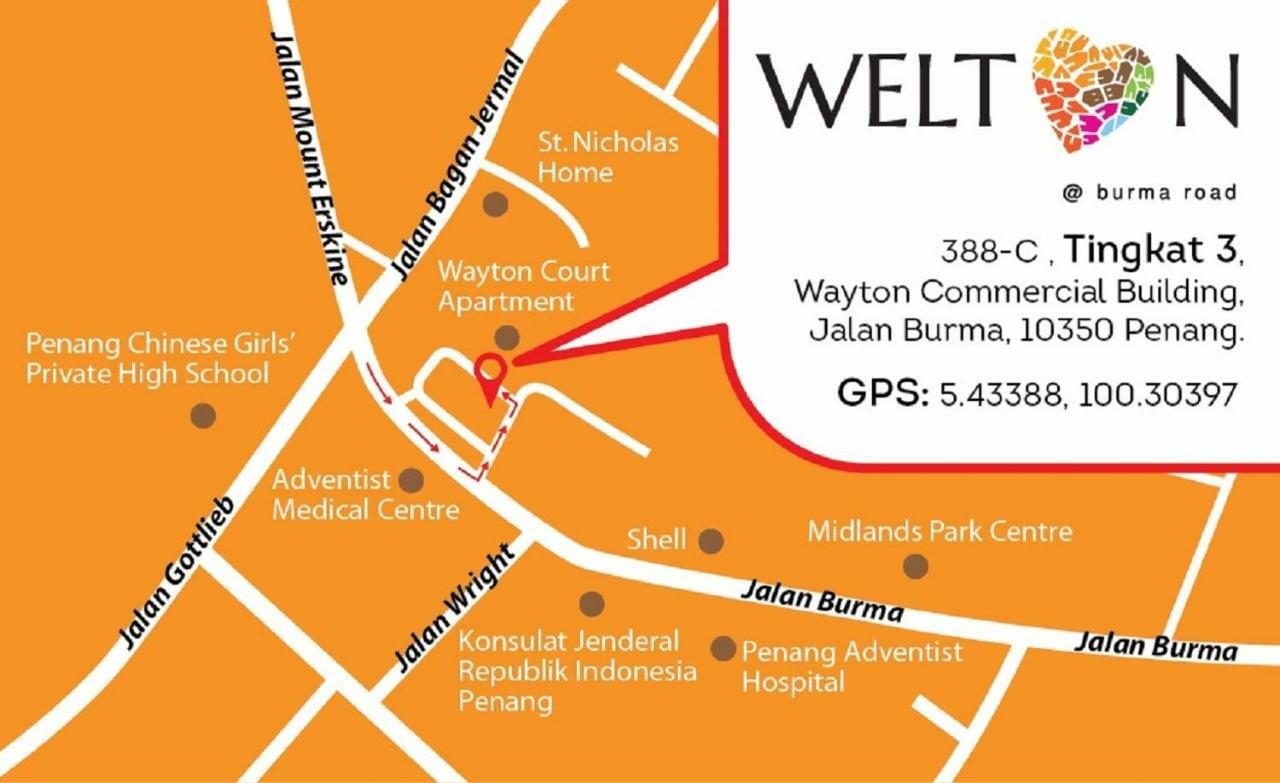 Welton Room Near Gurney Jalan Burma Georgetown Zewnętrze zdjęcie